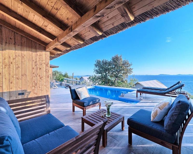 Golden Haven Luxe Bungalow Resort Murter Exteriör bild