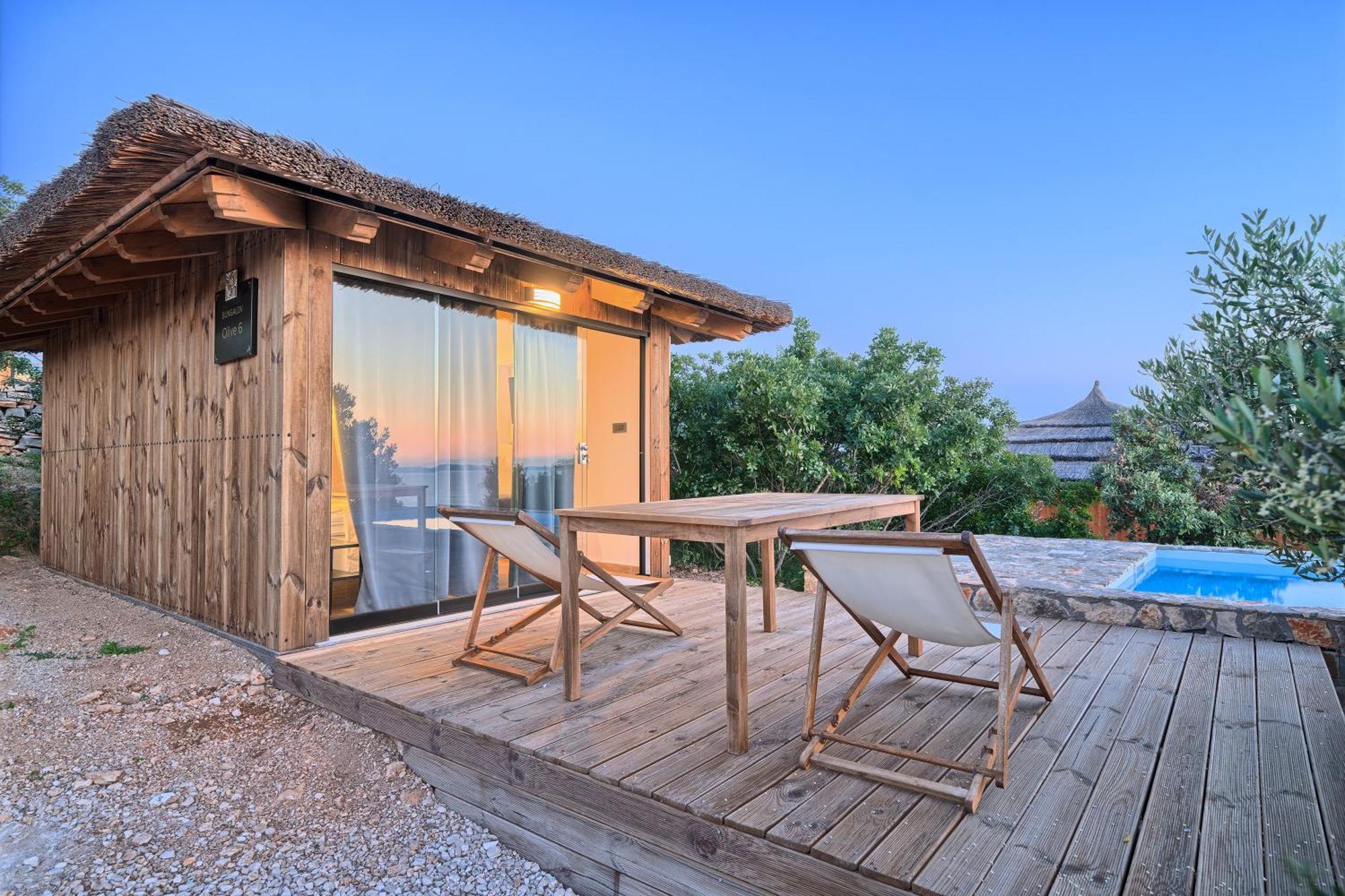 Golden Haven Luxe Bungalow Resort Murter Exteriör bild